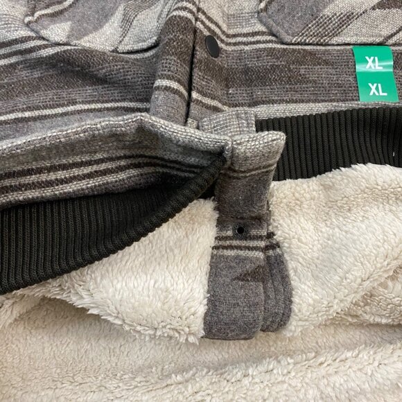 NWT Jachs New York Mens Aztec Sherpa-Lined Snap Button Jacket L - Picture 16 of 16